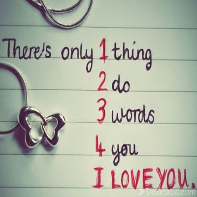 There is thing do words you